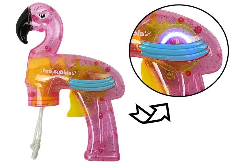 Seebimullipüstol "Flamingo roosa" цена и информация | Ranna- ja õuemänguasjad | hansapost.ee