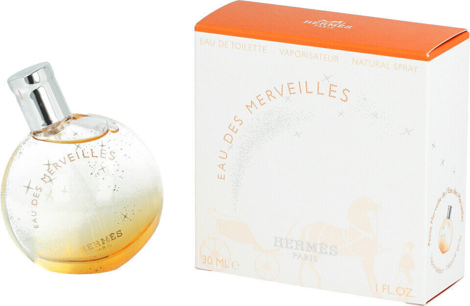Parfüümvesi Hermes Eau Des Merveilles EDT naistele, 30 ml цена и информация | Parfüümid naistele | hansapost.ee