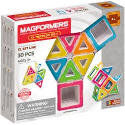 Magformers magnetkonstruktor Neon, 30 osa hind ja info | Klotsid ja konstruktorid | hansapost.ee