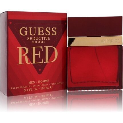 Tualettvesi Guess Seductive Homme Red EDT meestele 100 ml цена и информация | Parfüümid meestele | hansapost.ee