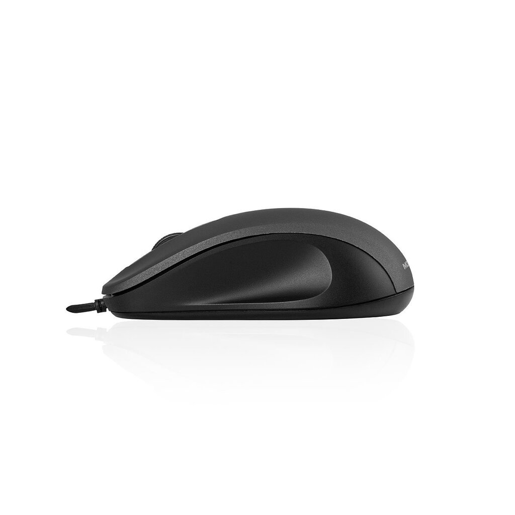 Juhtmega optiline hiir Modecom M10S, must/hall hind ja info | Arvutihiired | hansapost.ee