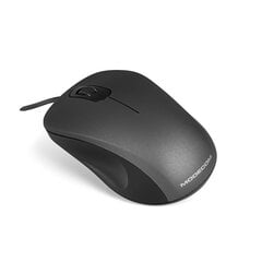Проводная оптическая мышь Modecom MC-M10S, черно-серая цена и информация | Компьютерные мыши | hansapost.ee