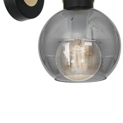 Milagro настенный светильник Omega Black/Gold цена и информация | Настенный светильник Конусы | hansapost.ee