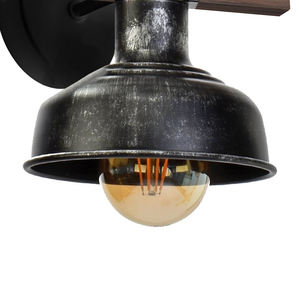 Milagro seinavalgusti Faro Black/Wood hind ja info | Seinavalgustid | hansapost.ee