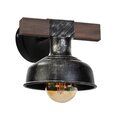 Milagro настенный светильник Faro Black/Wood