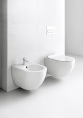 Seinale kinnitatv WC-pott Ravak Uni Chrome Rim hind ja info | WС-potid | hansapost.ee