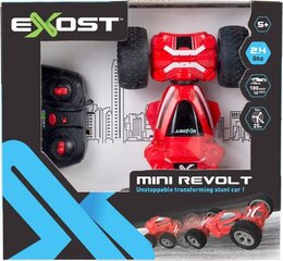 Трюковая машинка Exost Mini Revolt с дистанционным управлением, красная цена и информация | Игрушки для мальчиков | hansapost.ee