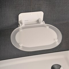 Сиденье для душа Ravak Chrome, прозрачное/белое цена и информация | Принадлежности для ванн | hansapost.ee