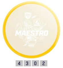 Discgolfi ketas Midrange Driver MAESTRO Active Premium Yellow hind ja info | Discgolf | hansapost.ee