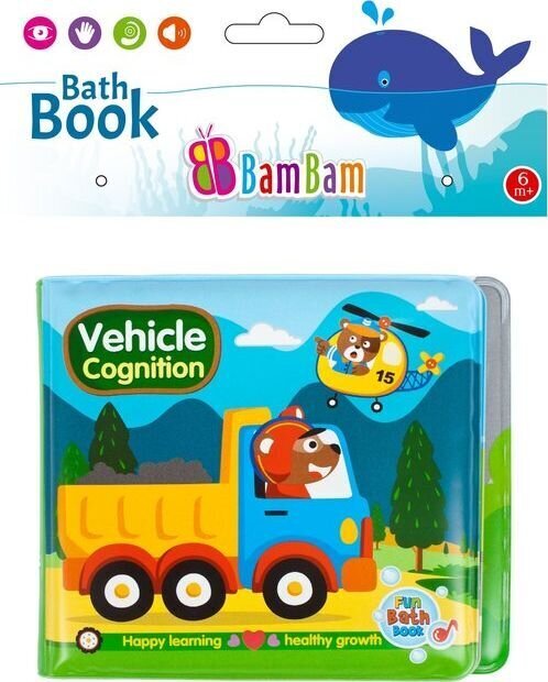 Bam Bam vanniraamat sõidukid цена и информация | Beebide mänguasjad | hansapost.ee