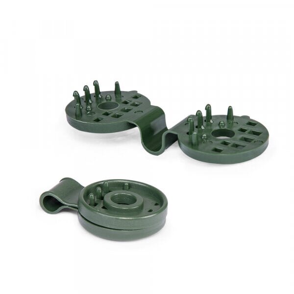 Kinnitusklambrid Bradas BUNGEE CORD CLIPS, 50 tk, green hind ja info | Aiatööriistad | hansapost.ee