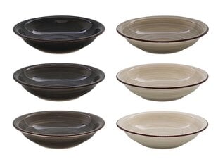 Комплект керамических глубоких тарелок Loft, 21 см, 6 шт цена и информация | Tavola Посуда и столовые приборы | hansapost.ee