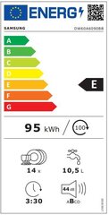 Samsung DW60A6090BB цена и информация | Посудомоечные машины | hansapost.ee