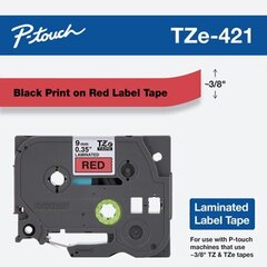 Lint trükkimiseks Brother TZ-E421, 9mm hind ja info | Printeritarvikud | hansapost.ee