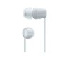 Juhtmevabad in-ear kõrvaklapid Sony WI-C100, valge - WIC100W.CE7 цена и информация | Kõrvaklapid | hansapost.ee