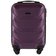 Маленький чемодан Wings Peacock XS, темно-фиолетовый цена и информация | Чемоданы, дорожные сумки | hansapost.ee