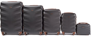 5-osaline kohvrite komplekt Wings 402-5, tumehall hind ja info | Kohvrid, reisikotid | hansapost.ee