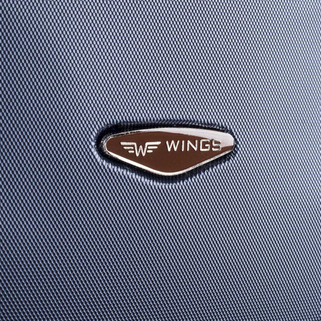 5-osaline kohvrite komplekt Wings 402-5, tumehall hind ja info | Kohvrid, reisikotid | hansapost.ee