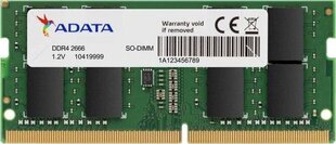 ADATA AD4S26664G19-SGN цена и информация | Объём памяти (RAM) | hansapost.ee