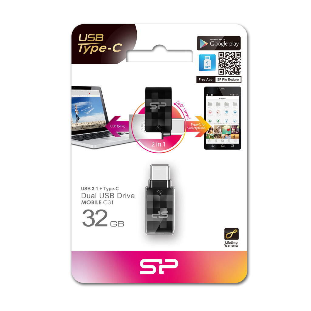 Silicon Power Mobile 32GB hind ja info | Mälupulgad | hansapost.ee