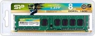 Silicon Power SP008GLLTU160N02 цена и информация | Объём памяти (RAM) | hansapost.ee