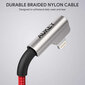 Aukey CB-AL01, Lightning/USB-A, 2 m цена и информация | Juhtmed ja kaablid | hansapost.ee