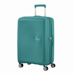 American Tourister keskmine reisikohver Soundbox Spinner Expandable 67cm, roheline цена и информация | Чемоданы, дорожные сумки | hansapost.ee