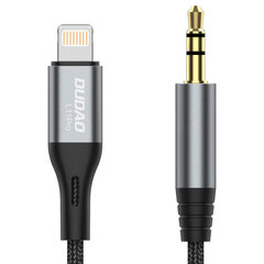 Dudao audio cable, Lightning - mini jack 3.5mm, 1 m hind ja info | Mobiiltelefonide kaablid | hansapost.ee