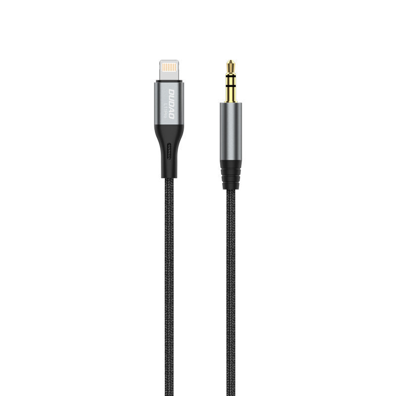 Dudao audio cable, Lightning - mini jack 3.5mm, 1 m цена и информация | Mobiiltelefonide kaablid | hansapost.ee