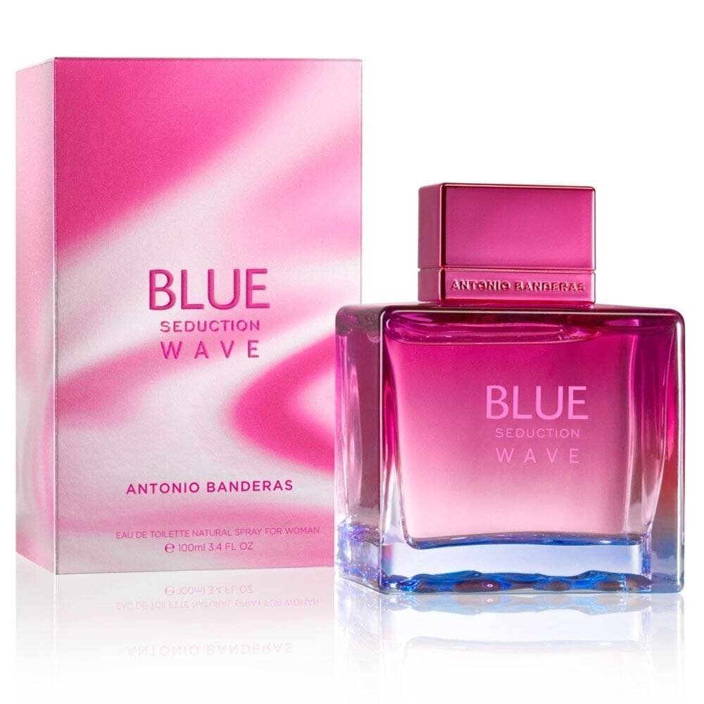 Parfüümvesi Antonio Banderas Blue Seduction Wave EDT naistele 100 ml цена и информация | Parfüümid naistele | hansapost.ee