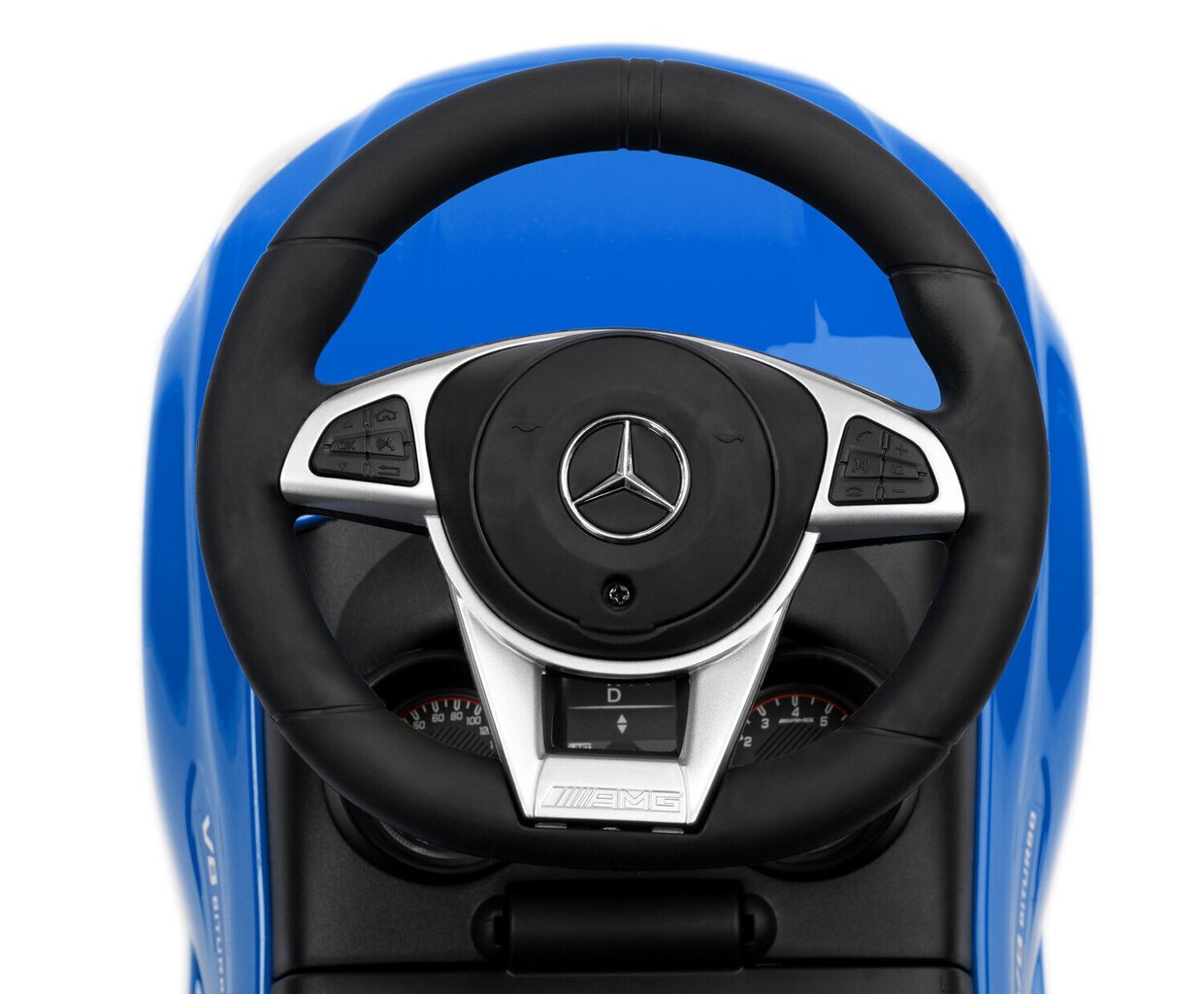 Pealeistutav auto Mercedes AMG, sinine цена и информация | Beebide mänguasjad | hansapost.ee