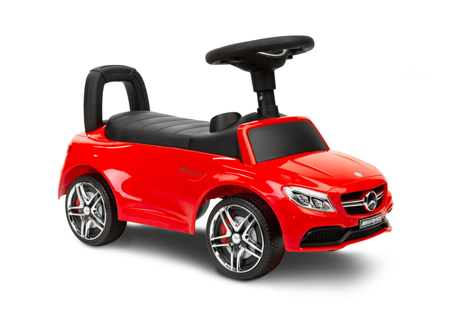 Pealeistutav auto Mercedes AMG, punane цена и информация | Beebide mänguasjad | hansapost.ee