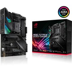 Материнская плата Asus ROG STRIX X570-F GAMING Processor family AMD, Processor socket AM4, DDR4, Memory slots 4, Number of SATA connectors 8, Chipset AMD X, ATX цена и информация | Материнские платы | hansapost.ee