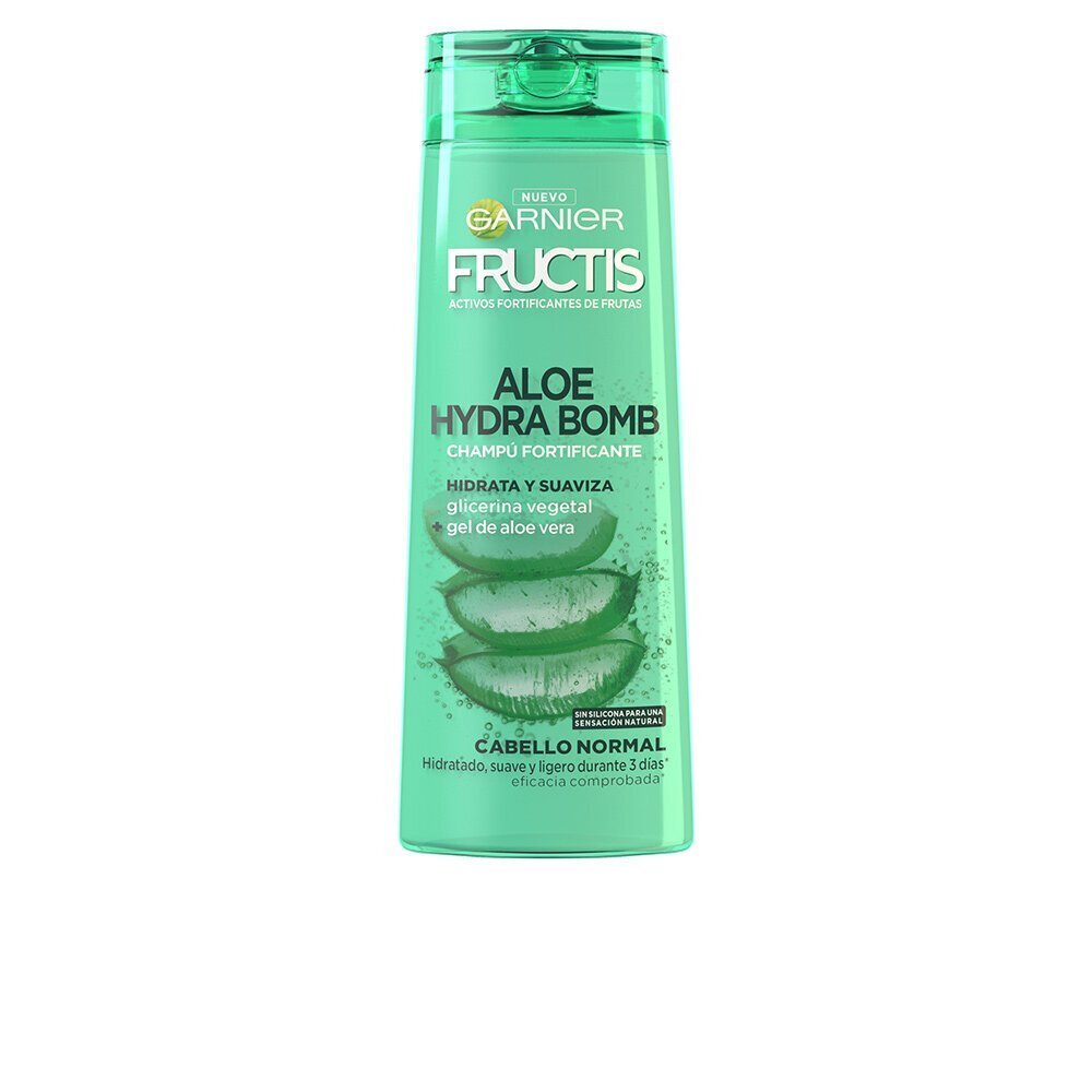 Tugevdav šampoon Aloe Hydra Bomb Fructis, 360 ml hind ja info | Šampoonid | hansapost.ee