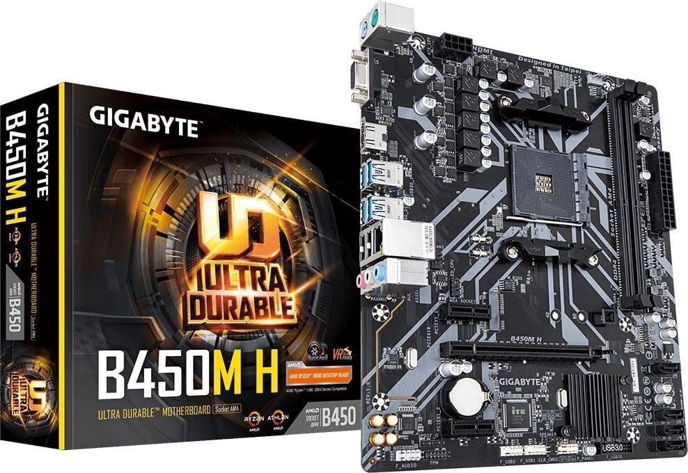 Gigabyte B450M H hind ja info | Emaplaadid | hansapost.ee