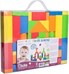 Набор мягких кубиков FOAM BLOCKS, 46 шт. цена и информация | Игрушки для малышей | hansapost.ee