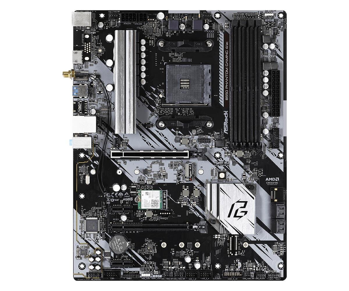 ASRock B550 PHANTOM GAMING 4/AC hind ja info | Emaplaadid | hansapost.ee