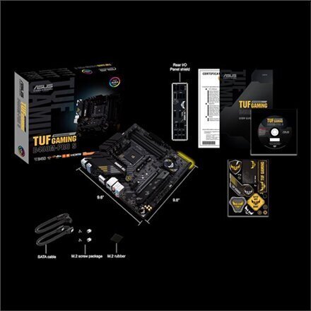 Asus TUF GAMING B450M-PRO S hind ja info | Emaplaadid | hansapost.ee