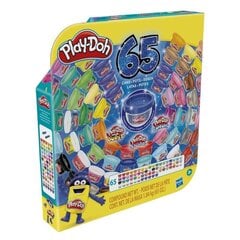 Plastiliin Play-Doh 65 tk. 60 erinevat värvi, 1,84 kg - (burst, sparkle, konfetti) - F1528 Hasbro hind ja info | Arendavad laste mänguasjad | hansapost.ee