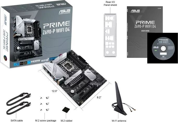 Asus PRIME Z690-P WIFI D4 hind ja info | Emaplaadid | hansapost.ee