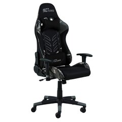 Mänguritool Actona Vista, must/hall price and information | Office chairs | hansapost.ee