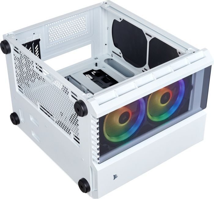 Corsair Crystal 280X TG RGB, su langu, baltas (CC-9011137-WW ) цена и информация | Arvutikorpused | hansapost.ee