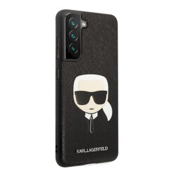 Karl Lagerfeld PU Saffiano Karl Head Case for Samsung Galaxy S21 FE 5G Black цена и информация | Чехлы для телефонов | hansapost.ee