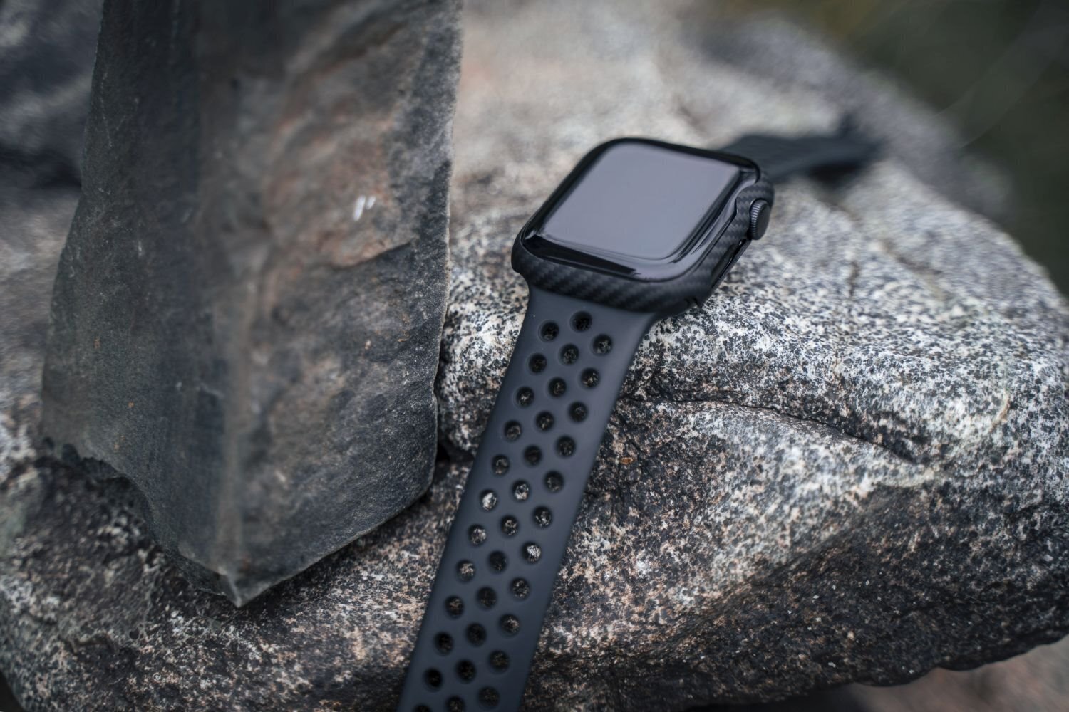 Tactical Zulu Aramid Apple Watch 7 45mm Black цена и информация | Nutikellade aksessuaarid ja tarvikud | hansapost.ee