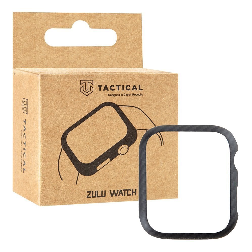 Tactical Zulu Aramid Apple Watch 7 45mm Black цена и информация | Nutikellade aksessuaarid ja tarvikud | hansapost.ee
