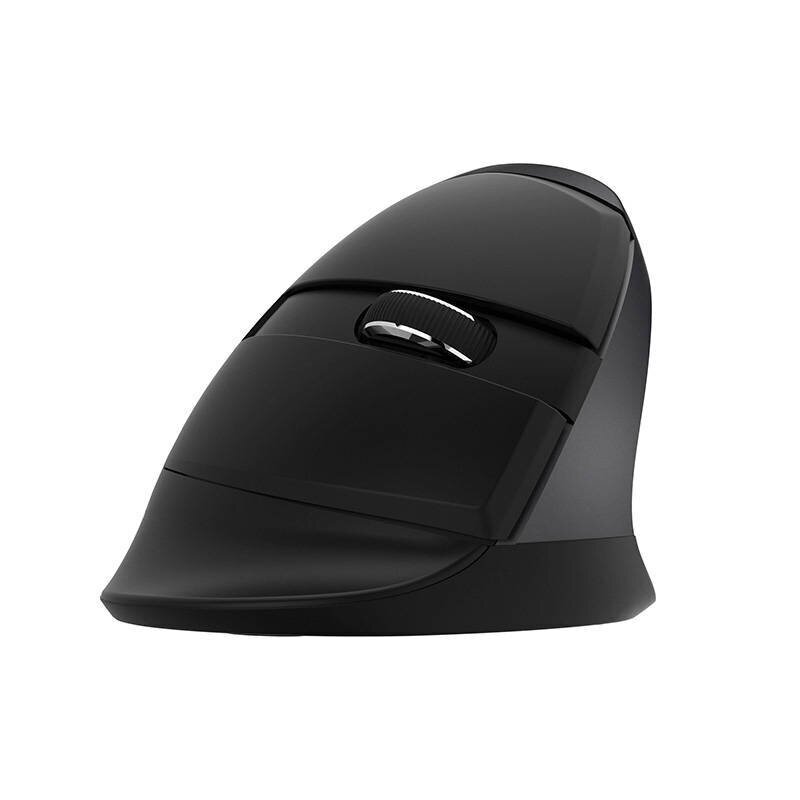 Wireless Vertical Mouse Delux M618Mini DB BT+2.4G 2400DPI (black) цена и информация | Arvutihiired | hansapost.ee