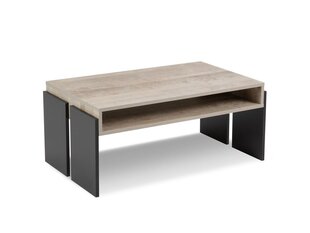 Журнальный столик BSL Concept Zoie, 100x60x45 см, черный/коричневый цена и информация | BSL Concept Мебель для гостиной | hansapost.ee