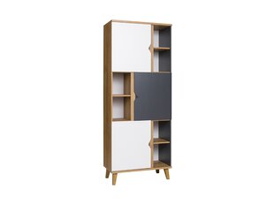 Стеллаж BSL Concept Memone, 80x40x200 см, черный цена и информация | BSL Concept Мебель для гостиной | hansapost.ee