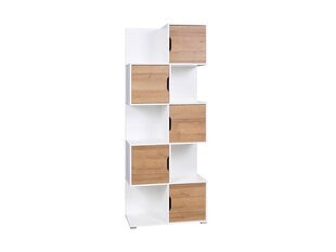 Стеллаж BSL Concept Iwa, 78.5x40x200 см, белый цена и информация | BSL Concept Мебель для гостиной | hansapost.ee