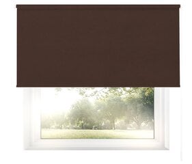 Не пропускающая свет рулонная штора Blackout, 160x170 см, pg-10 коричневая цена и информация | Рулонные шторы | hansapost.ee